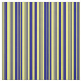 Tissu Lignes jaunes et bleues (Échantillon)