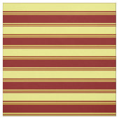 Tissu Lignes marron et jaune (Échantillon)