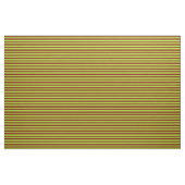 Tissu Lignes marron et vert clair (Yard)