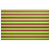 Tissu Lignes marron et vert clair (Fat Quarter)