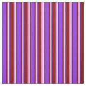 Tissu Lignes marron, violet, cyan clair et violet (Échantillon)