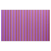 Tissu Lignes marron, violet, cyan clair et violet (Fat Quarter)
