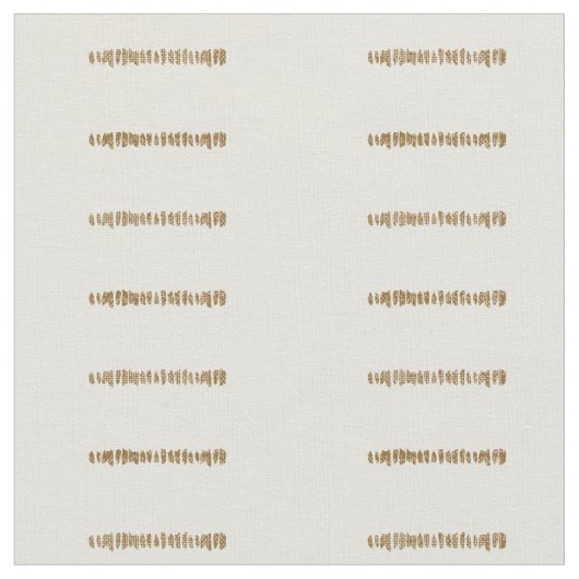 Tissu Lignes modernes mudcloth traits bruns profonds (Fermer)