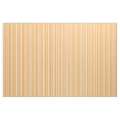 Tissu Lignes orange foncé et beige (Yard)