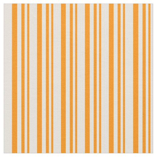 Tissu Lignes orange foncé et beige (Fermer)