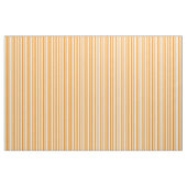 Tissu Lignes orange foncé et beige (Fat Quarter)