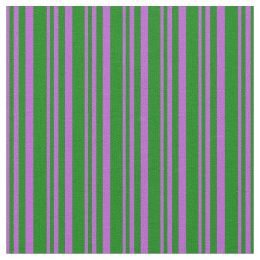 Tissu Lignes orchidées et vert (Fermer)
