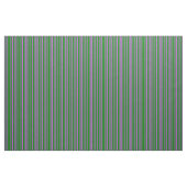 Tissu Lignes orchidées et vert (Fat Quarter)