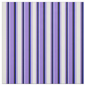 Tissu Lignes pourpres, Jaune clair, Bleu et Noir (Échantillon)