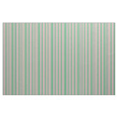 Tissu Lignes rose clair, vert mer et gris foncé (Fat Quarter)