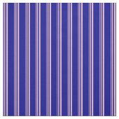 Tissu Lignes rose et bleu foncé (Échantillon)