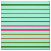 Tissu Lignes roses profondes, vertes, vertes foncées et (Échantillon)