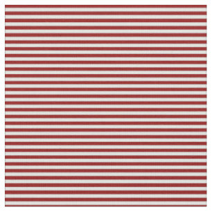 Tissu Lignes rouge foncé et de couleur cyan clair