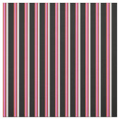 Tissu Lignes rouge, violet, Brown, blanche et noire (Échantillon)