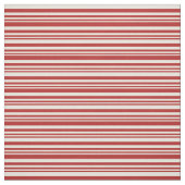 Tissu Lignes rouges et beiges (Échantillon)