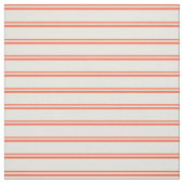 Tissu Lignes rouges et beiges (Échantillon)