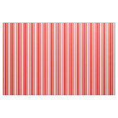 Tissu Lignes rouges et beiges/Motif (Fat Quarter)
