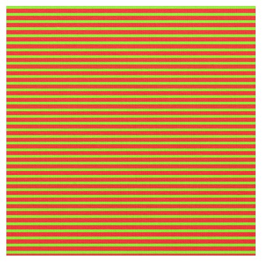 Tissu Lignes rouges et chartreuse (Fermer)