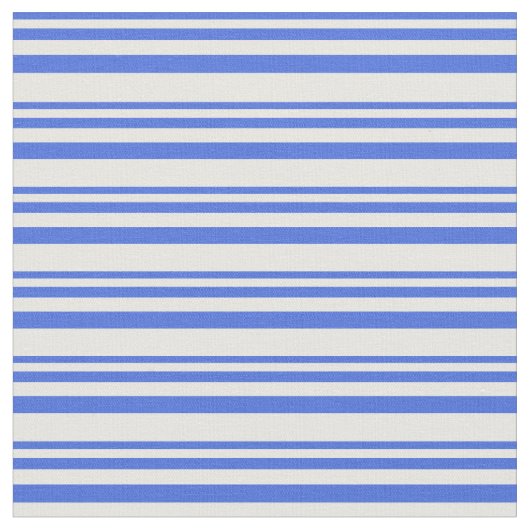 Tissu Lignes Royal Bleues & Blancs (Fermer)