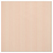 Tissu Lignes Saumon clair et beige (Échantillon)