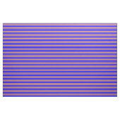 Tissu Lignes Saumon foncées et de couleur bleue (Yard)