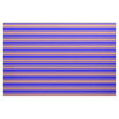 Tissu Lignes Saumon foncées et de couleur bleue (Fat Quarter)