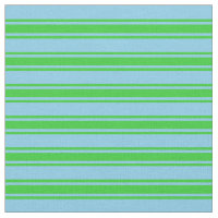 Lignes Sky Blue et Lime Green