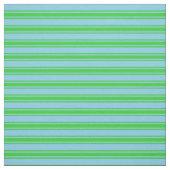 Tissu Lignes Sky Blue et Lime Green (Échantillon)