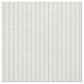 Tissu Lignes Tiretées sur Fond Blanc (Échantillon)