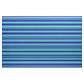 Tissu Lignes turquoise et bleu foncé (Fat Quarter)