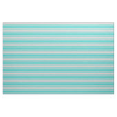 Tissu Lignes turquoise et gris clair (Fat Quarter)