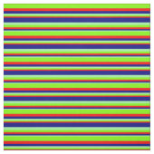 Tissu Lignes Vert, Bleu, Rouge et Chartreuse (Échantillon)