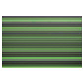 Tissu Lignes vert clair, citron vert, beige et noir (Yard)