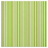 Tissu Lignes vert clair, vert et beige (Échantillon)