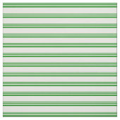Tissu Lignes vert et blanc (Échantillon)