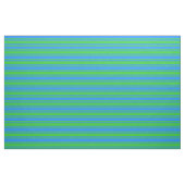 Tissu Lignes Vert et Bleu de chaux (Fat Quarter)