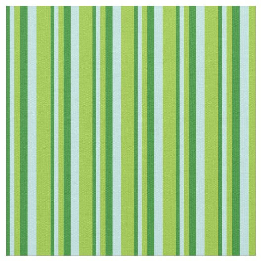 Tissu Lignes vert forêt, turquoise et vert (Fermer)