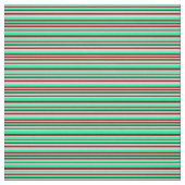 Tissu Lignes vert, gris clair et marron (Échantillon)