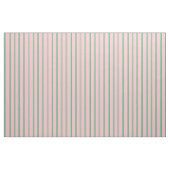 Tissu Lignes vert mer et rose (Fat Quarter)