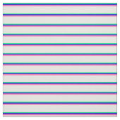 Tissu Lignes vertes, bleues, roses chaudes et blanches (Échantillon)
