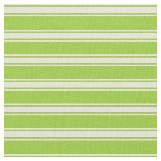 Tissu Lignes vertes et beiges (Fermer)