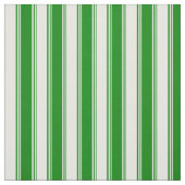 Tissu Lignes vertes et blanches (Échantillon)