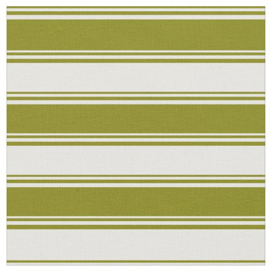 Tissu Lignes vertes et blanches (Fermer)