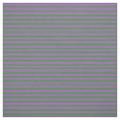 Tissu Lignes vertes et orchidées de la forêt (Échantillon)
