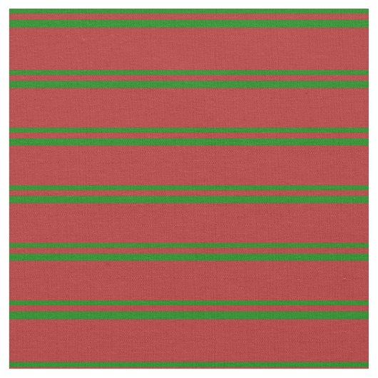 Tissu Lignes vertes et rouges (Fermer)