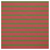Tissu Lignes vertes et rouges (Échantillon)