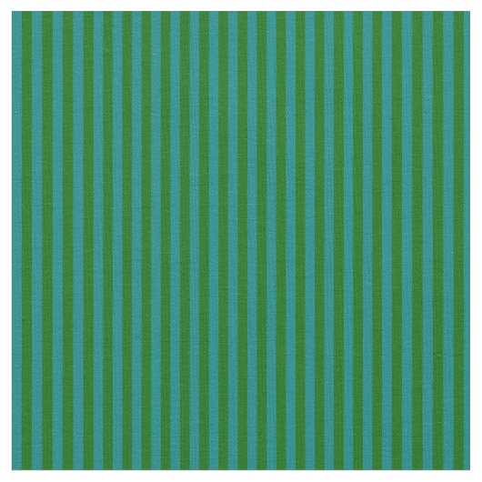 Tissu Lignes vertes foncées et Turquoises (Fermer)