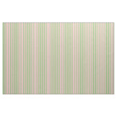 Tissu Lignes vertes rose et citron vert (Yard)
