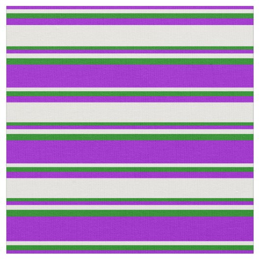 Tissu Lignes violettes foncées, blanches et vertes (Fermer)