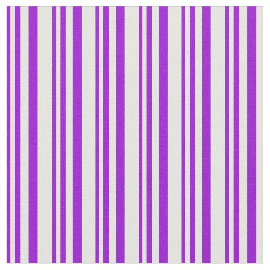 Tissu Lignes violettes foncées et blanches (Fermer)